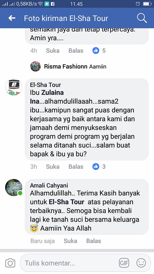 testimoni elshatour.com